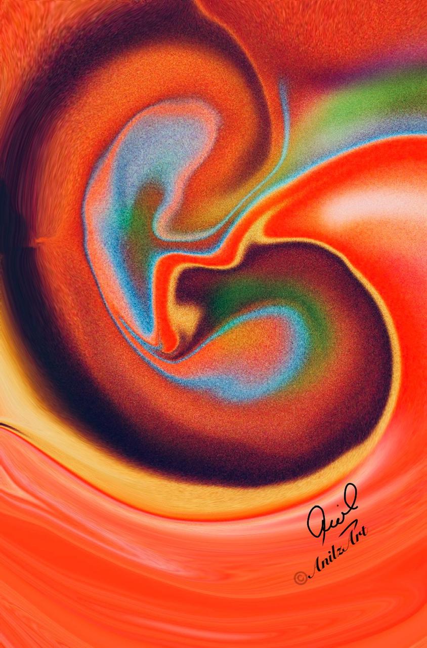 Kidney painting for Dr. Anil Saxena